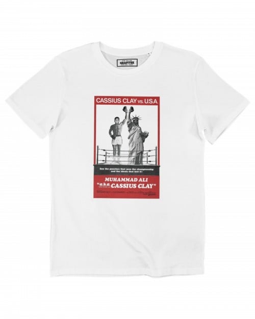 T-shirt Ali vs. USA – Mohamed Ali vs. Statue de la Liberte