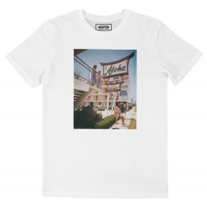 T-shirt Aloha – Photo Motel Vacances US Plage Floride