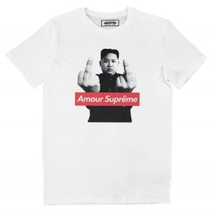 T-shirt Amour Supreme – Tshirt Kim Jong-Un x Supreme