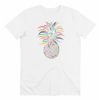 T-shirt Ananas Multicolore – Tshirt Dessin d’Ananas Colore