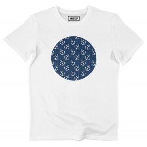 T-shirt Ancres Marines – Tee-shirt a Motifs pour Homme