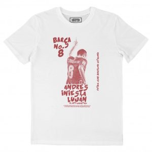 T-shirt Andres Iniesta – Tee-shirt Iniesta FC Barcelone