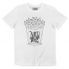 T-shirt Art Is Feeding Me – Dessin Crayons Frites