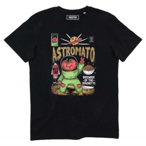 T-shirt Astromato – Illustration Tomate Venue de l’Espace