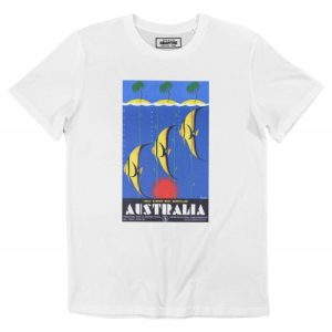 T-shirt Australia Fish – Illustration Voyage Australie