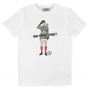 T-shirt Aux Armes Jouez – T-shirt De Gaulle Footballeur