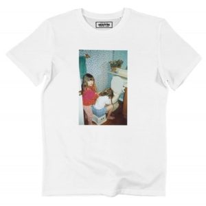 T-shirt BFF – Photo Vintage Filles Cuvette Toilettes
