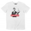 T-shirt Bachar el-Assad – Blanc  Gris Chine