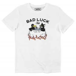 T-shirt Bad Luck Club – Genius et Grosminet Dans un Bain