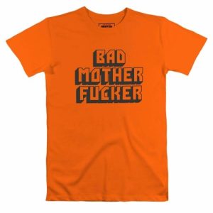 T-shirt Bad Mother Fucker – Inscription Pulp Fiction