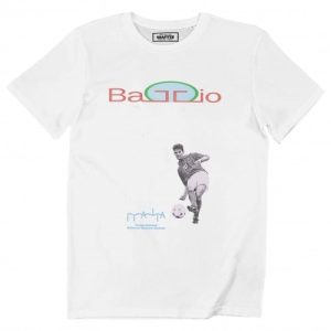 T-shirt Baggio Azzua – Tshirt Roberto Baggio Equipe d’Italie