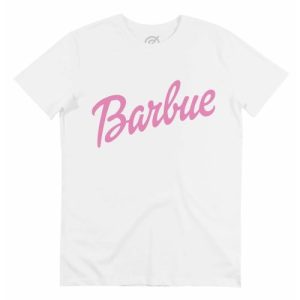 T-shirt Barbue – Tee-shirt Parodie Logo Barbie