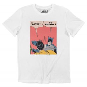 T-shirt Batman It’s November – Tshirt Batman Slapping Robin