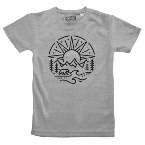 T-shirt Bear Sun Scene – Ours et Nature
