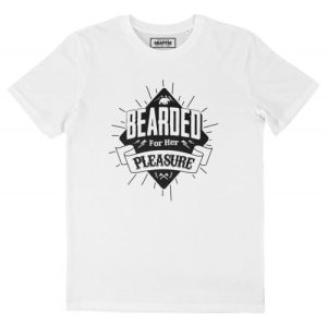 T-shirt Bearded For Her Pleasure – Coupe Homme