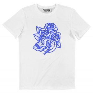 T-shirt Beautiful Death – Tshirt Graphique Crane & Roses