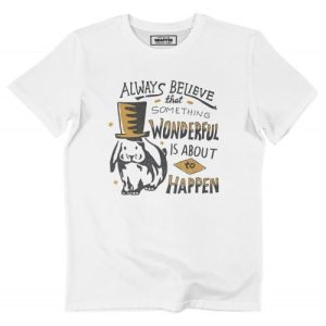 T-shirt Believe – Message mignon et optimiste
