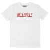 T-shirt Belleville – Ecriture Stylee Nom du Quartier