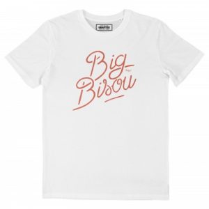 T-shirt Big Bisou – Message Drole et Mignon