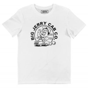 T-shirt Big Jerry Cab Co. – Taxi Pulp Fiction