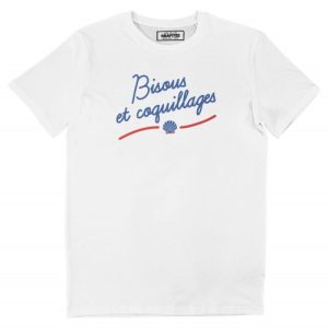 T-shirt Bisous et coquillages