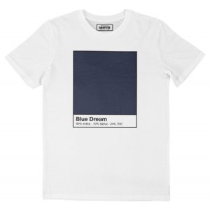 T-shirt Blue Dream Kush – Tshirt Aplat Couleur & THC