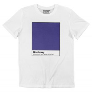 T-shirt Blueberry Kush – Tshirt Cannabis x Pantone