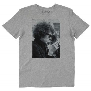 T-shirt Bob Dylan – Photo Chanteur Annees 60