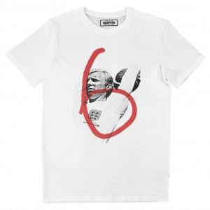 T-shirt Bobby Moore – Tee-shirt Footballeur Anglais