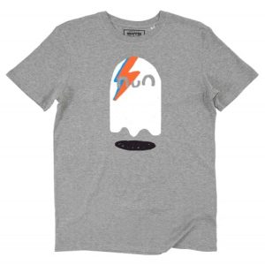 T-shirt Boowie – Dessin David Bowie Fantome Mignon