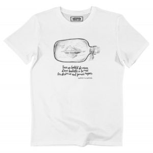 T-shirt Bouteille A La Mer – Dessin Onirique