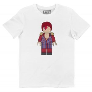 T-shirt Bowie Lego – Figurine Personnage David Bowie