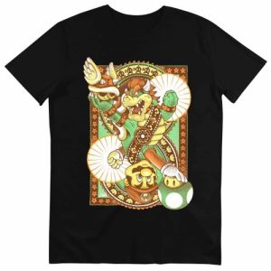 T-shirt Bowser vs Mario – Tshirt Imprime Nintendo