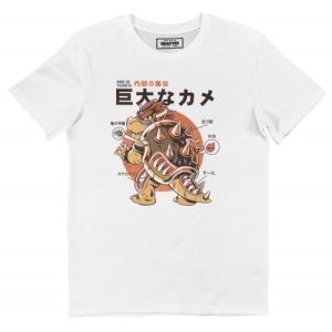 T-shirt Bowserzilla – Monstre Bowser Kaiju Japonais