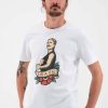 T-shirt Brave – Illustration Boxeur Moustache Vintage
