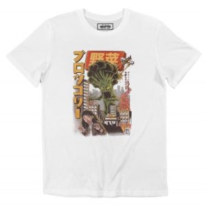 T-shirt Broccozilla – Affiche Brocoli Godzilla