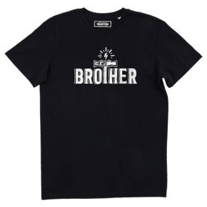 T-shirt Brother – Illustration Check avec le Poing