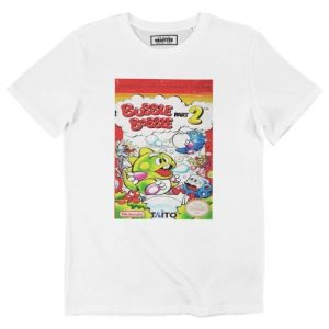 T-shirt Bubble Bobble – Tee-shirt Jeu Video Nintendo NES