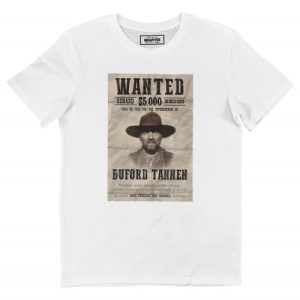 T-shirt Buford Tannen – Tshirt Affiche Wanted Biff Tannen