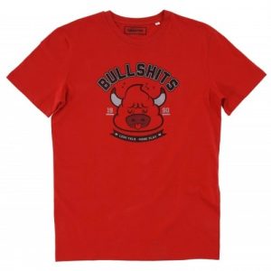 T-shirt Bullshits  Parodie Taureau Chicago Bulls