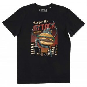 T-shirt Burger Bot – Tshirt Attaque du robot burger