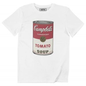 T-shirt Campbell’s Soup Can – Dessin Pop Soupe Campbell