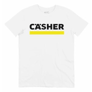 T-shirt Casher – Detournement Logo, Coupe Homme