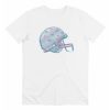 T-shirt Casque Foot US – Coupe Homme – 100 Cotton
