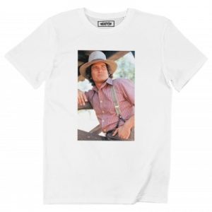 T-shirt Charles Ingalls de La Petite Maison Dans La Prairie