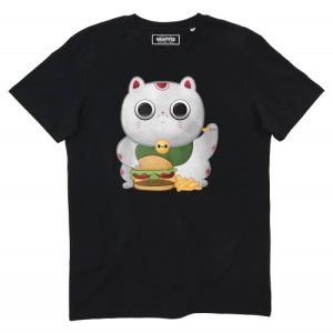 T-shirt Chat Japonais Fast Food