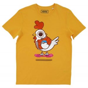 T-shirt Chicken McFly – Parodie Marty Mac Fly en Poulet