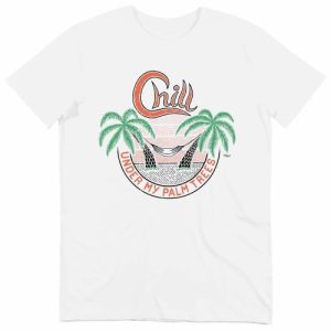 T-shirt Chill Under Palm Trees – Plage Palmier