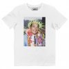 T-shirt Chirac Fleurs – Tshirt Jacques Chirac Collier a Fleurs
