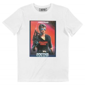 T-shirt Cobra Stallone – Tshirt Retro Gaming Amstrad